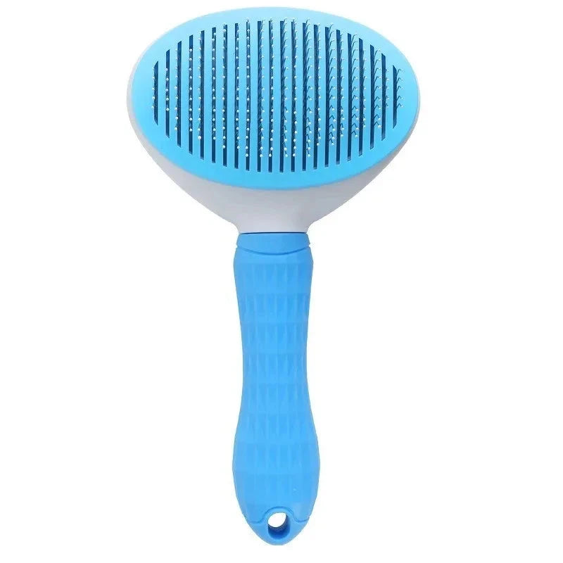Self-Cleaning Slicker Brush