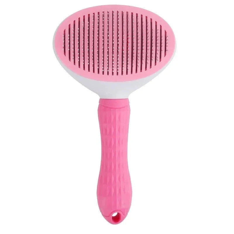 Self-Cleaning Slicker Brush